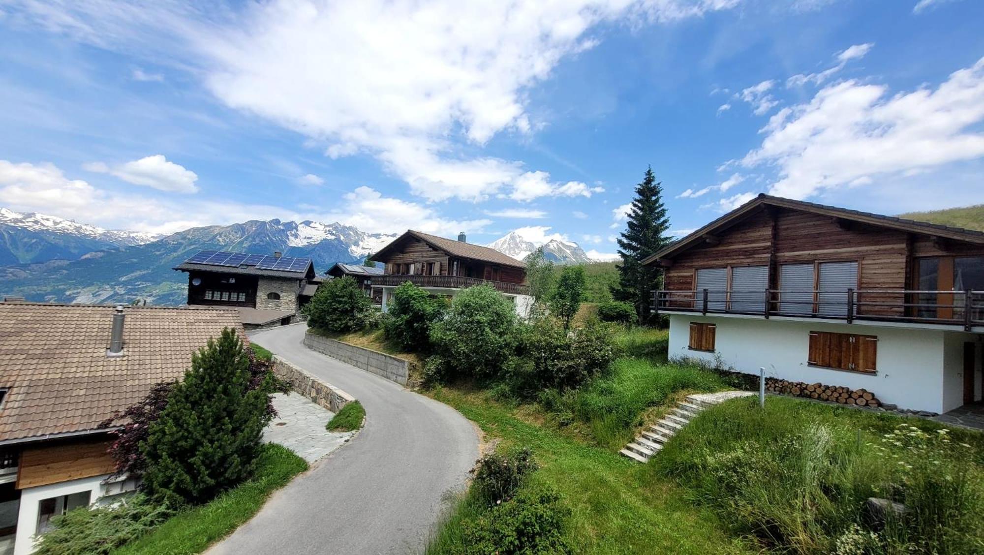 Chalet Bergmann Bürchen Exteriér fotografie